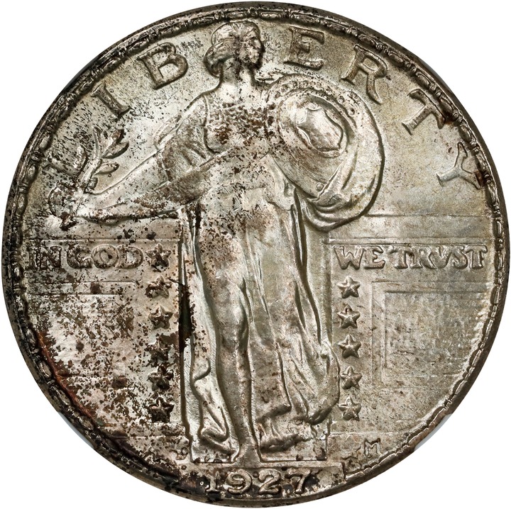 1927-D 25c MS FH thumbnail 5