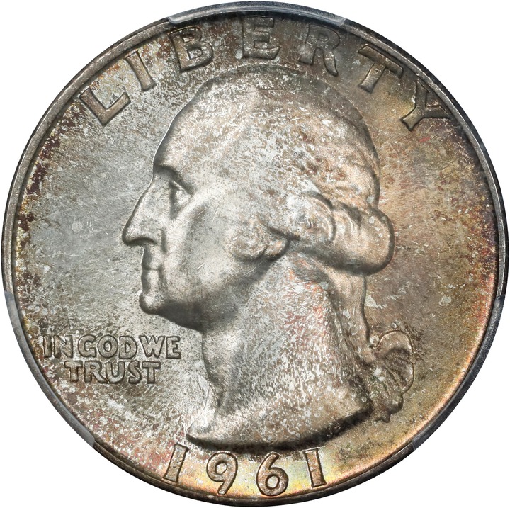 1961-D 25c MS thumbnail 6