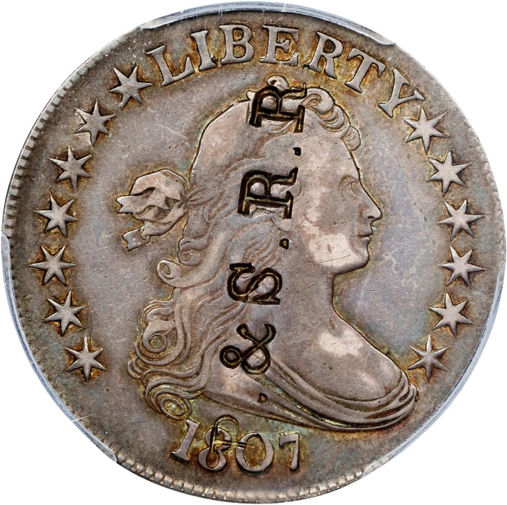 1807 50c Draped Bust, O-104a MS thumbnail 11