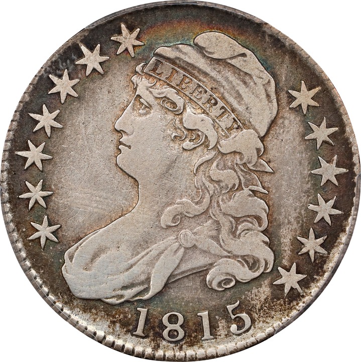 Image for 1815/2 50c AG3 CAC