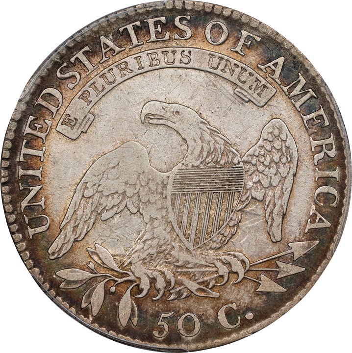 1815/2 50c AG3 CAC thumbnail 2