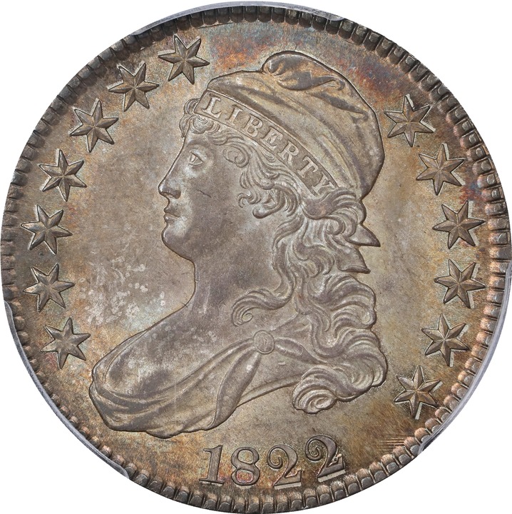 1822 50c MS62 thumbnail 10
