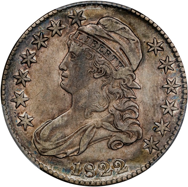Image for 1822 50c VF30