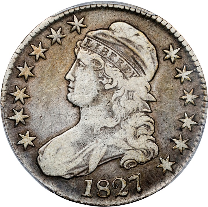 1827 50c Curl Base 2 VF20 thumbnail 3