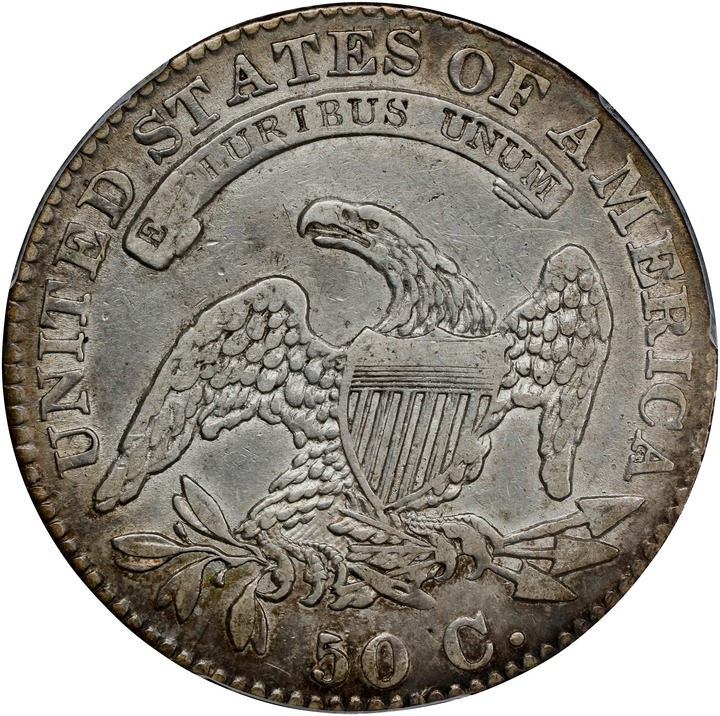 1832 50c Small Letters AG3 CAC thumbnail 2