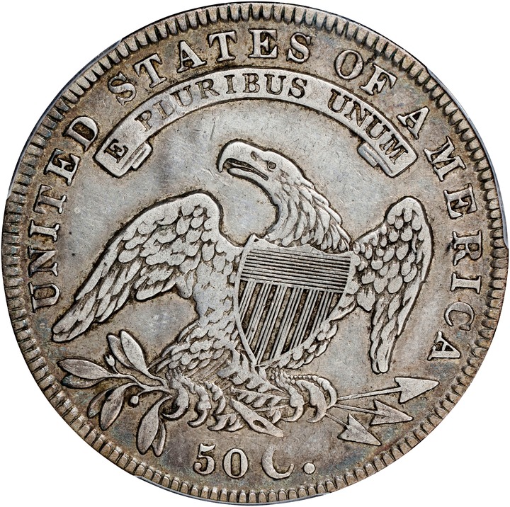 1834 50c Large Date, Small Letters AG3 thumbnail 4