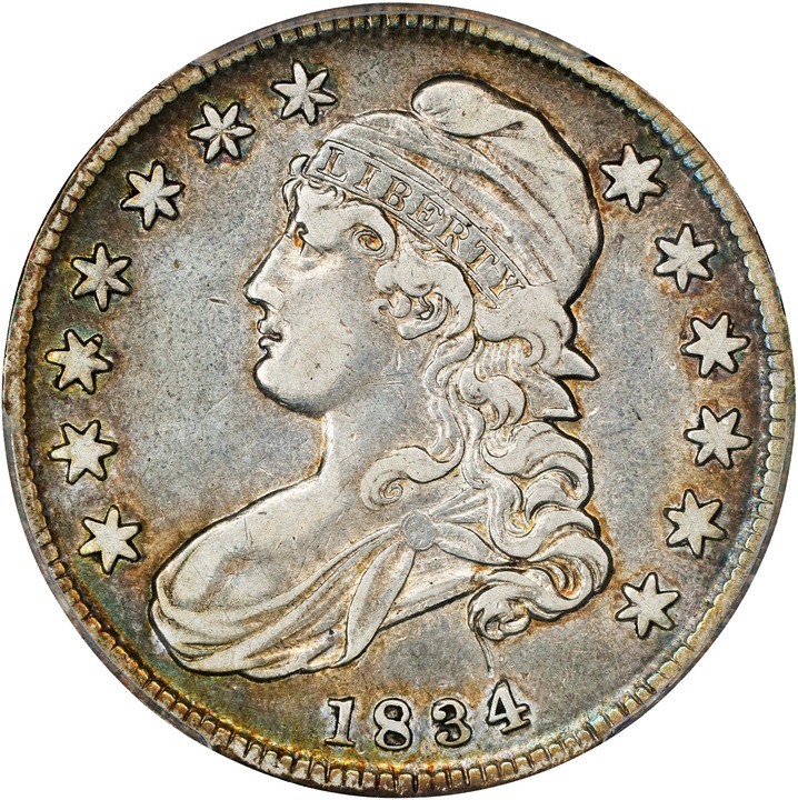 1834 50c Small Date, Small Letters MS thumbnail 7