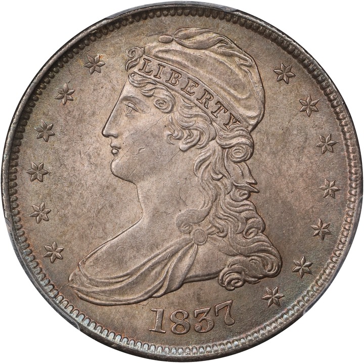 Image for 1837 50c Reeded Edge MS64