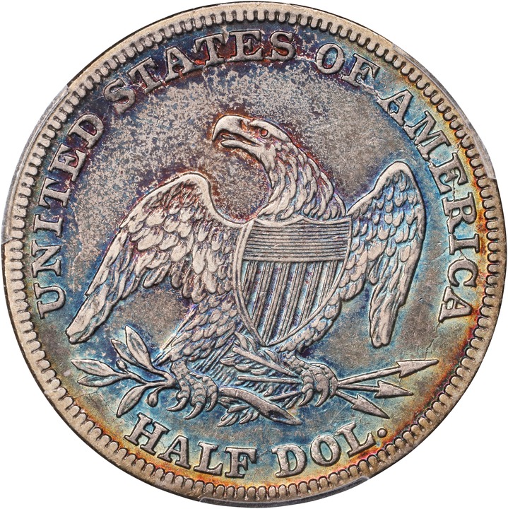 1839-O 50c Reeded Edge G4 thumbnail 8