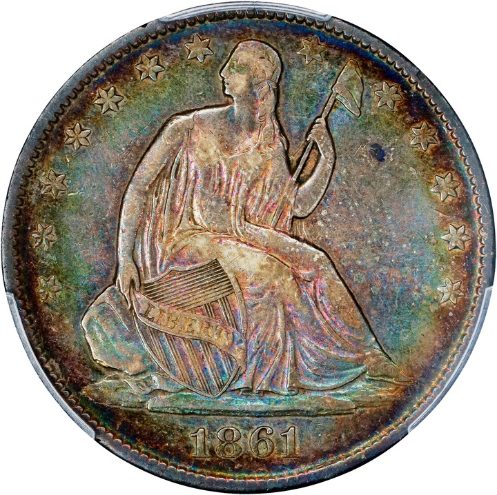 1861 O Half Dollar MS Values | Greysheet