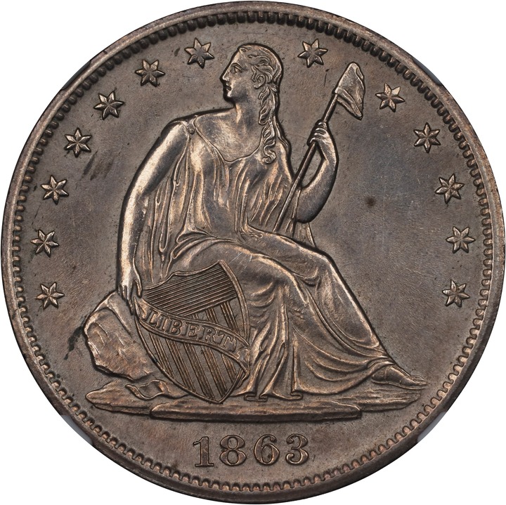 1863-S 50c MS thumbnail 8