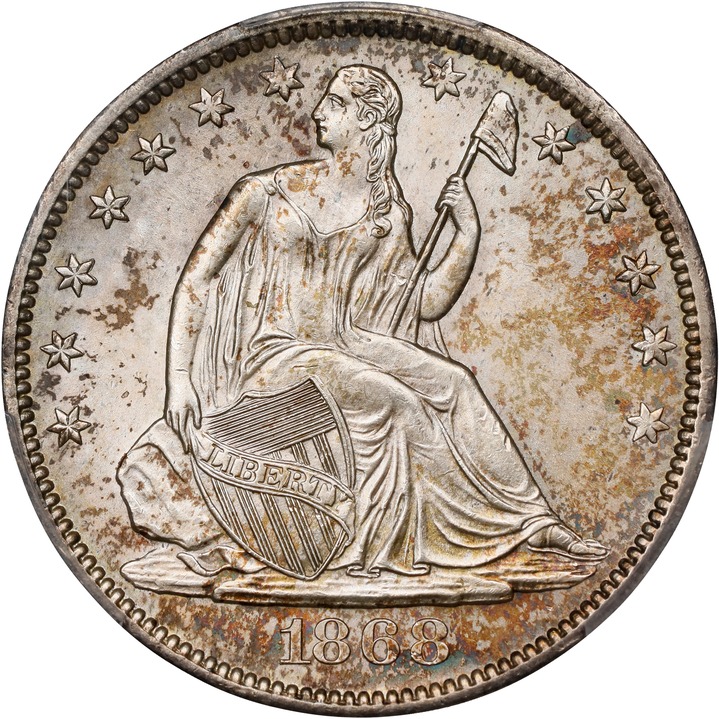 1868-S 50c MS thumbnail 7