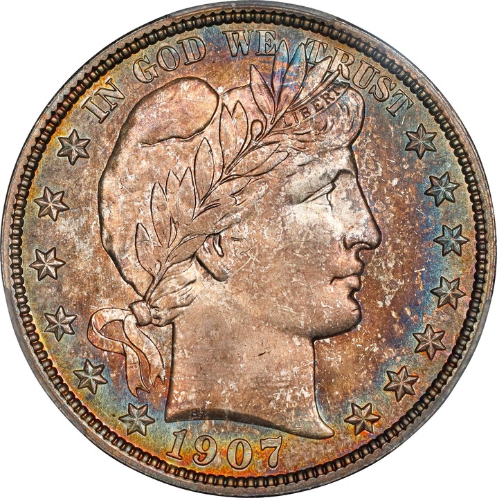 1907-S 50c MS thumbnail 5