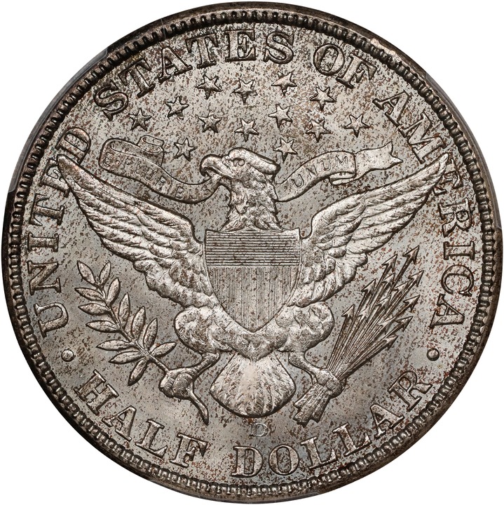 1912-D 50c MS66 thumbnail 2