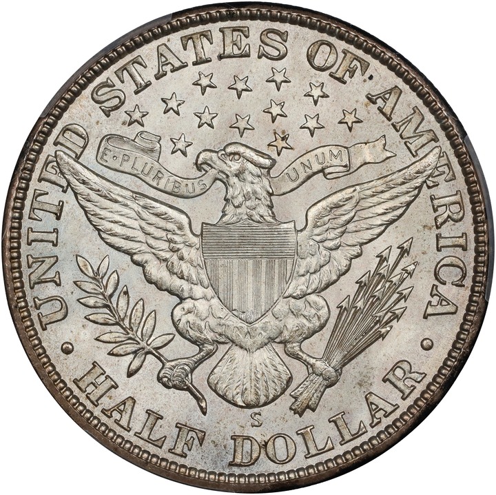 1913-S 50c MS61 thumbnail 15