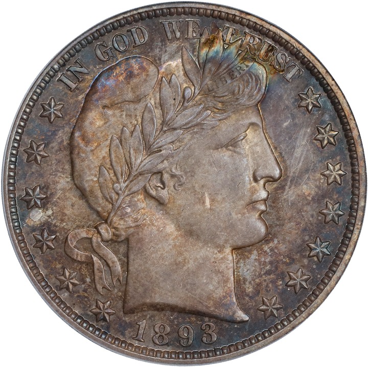 Barber Half Dollar 50c 1892-1915 [Type] PR65 thumbnail 3