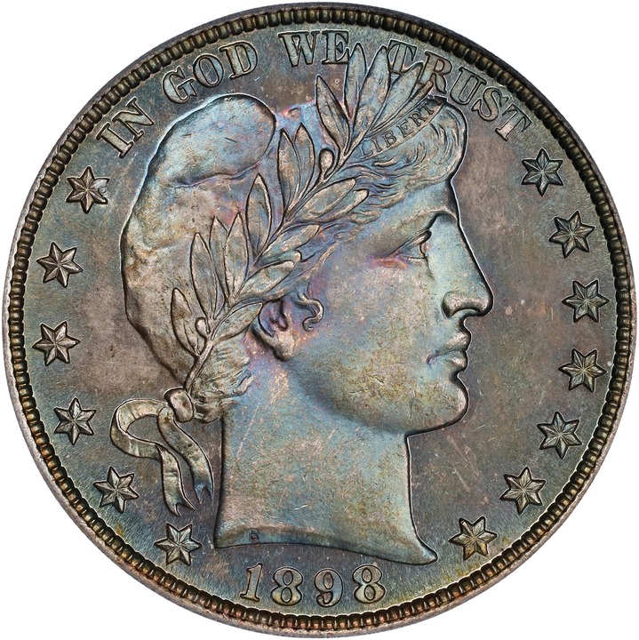 Image for Barber Half Dollar 50c 1892-1915 [Type] PR65