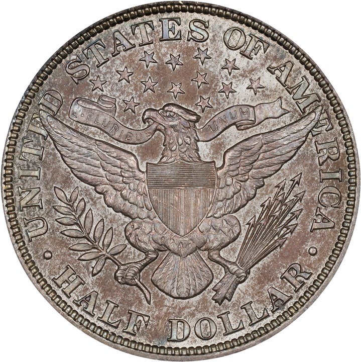 Barber Half Dollar 50c 1892-1915 [Type] PR65 thumbnail 2