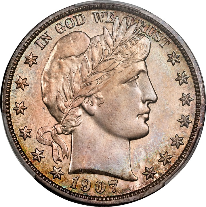 Image for 1907 50c PR67 CAC