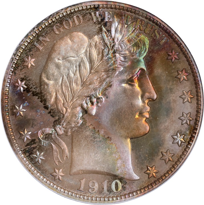 Image for 1910 50c PR68 CAC