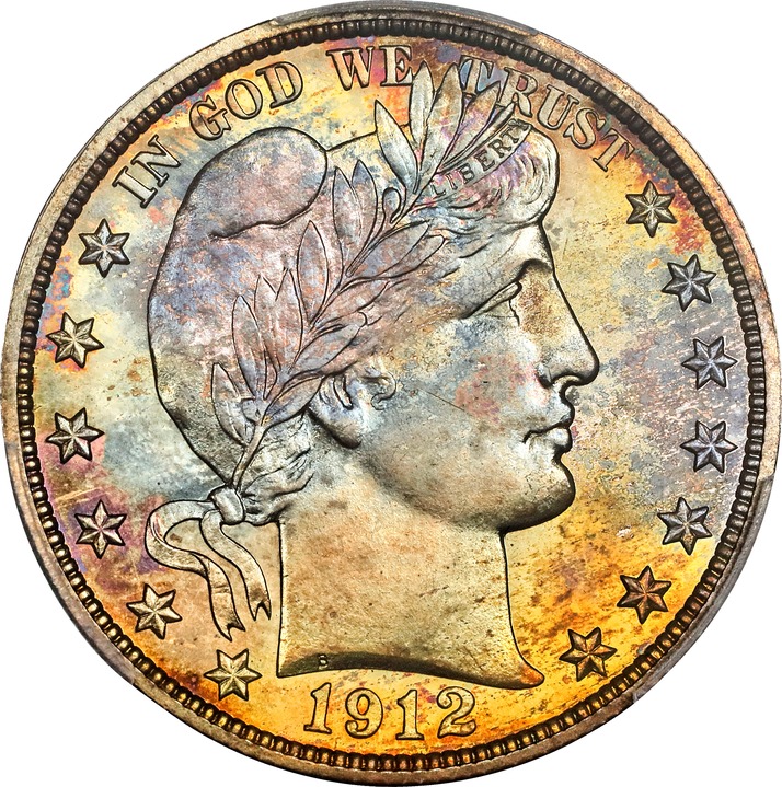 Image for 1912 50c PR68 CAC
