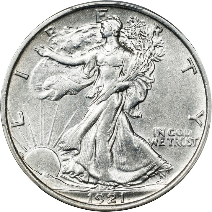 1921 50c VF25 CAC thumbnail 22
