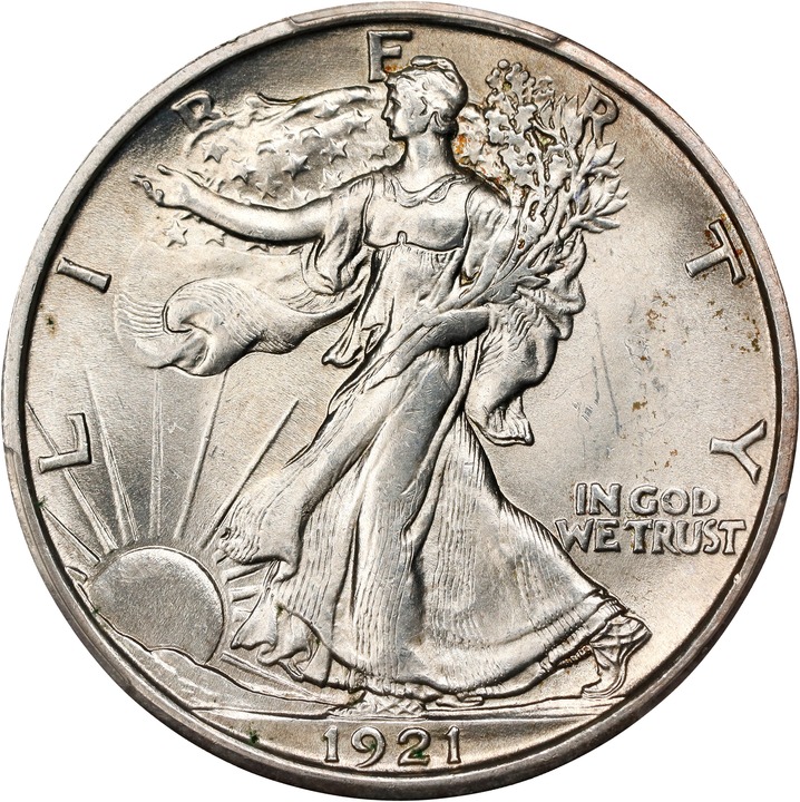 Image for 1921-D 50c MS63