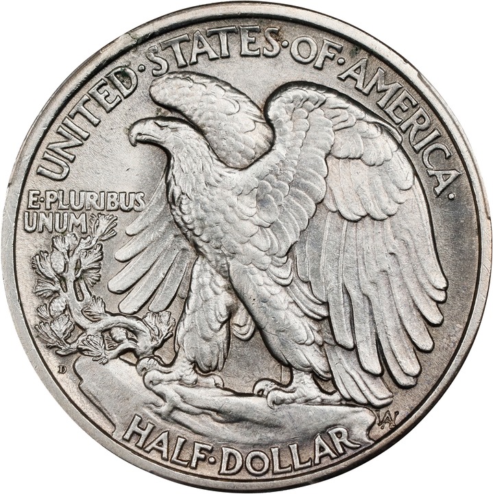 1921-D 50c MS63 thumbnail 2