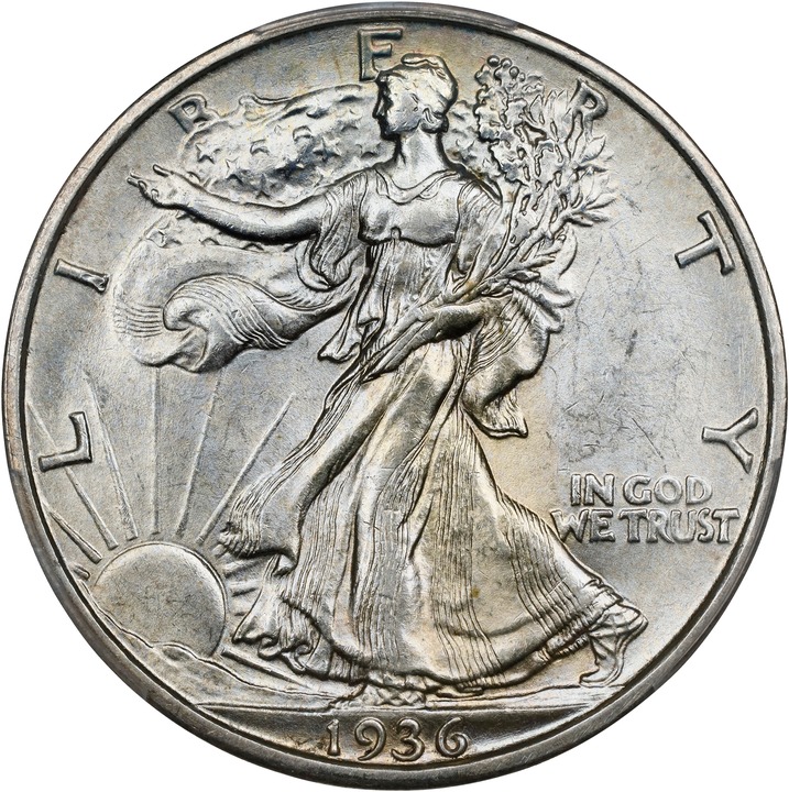 Image for 1936-D 50c MS62