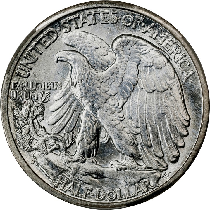 1944-D 50c AU50 thumbnail 2