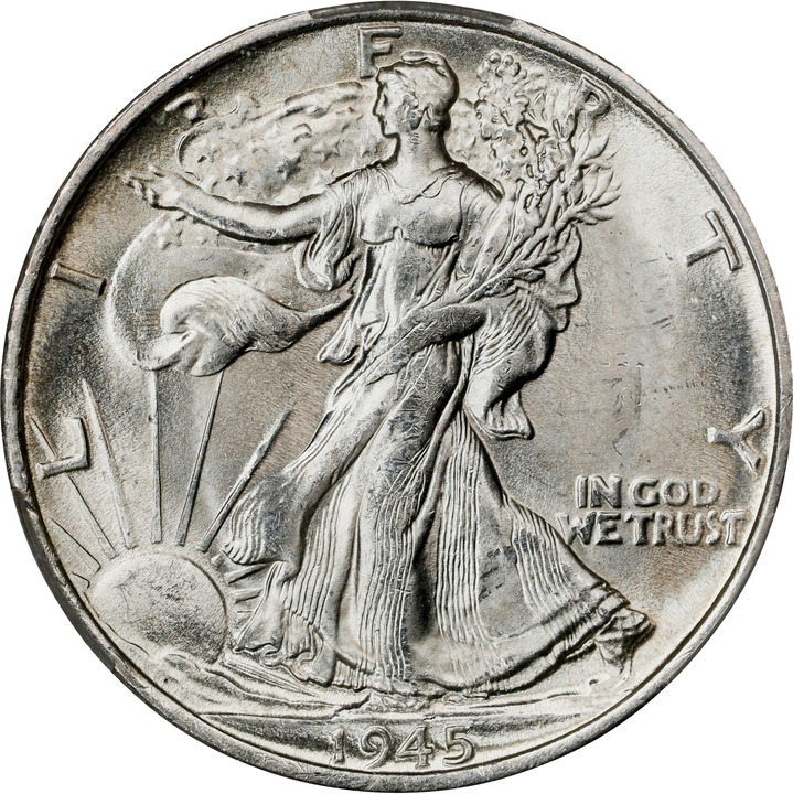 1945-S 50c MS63 thumbnail 7