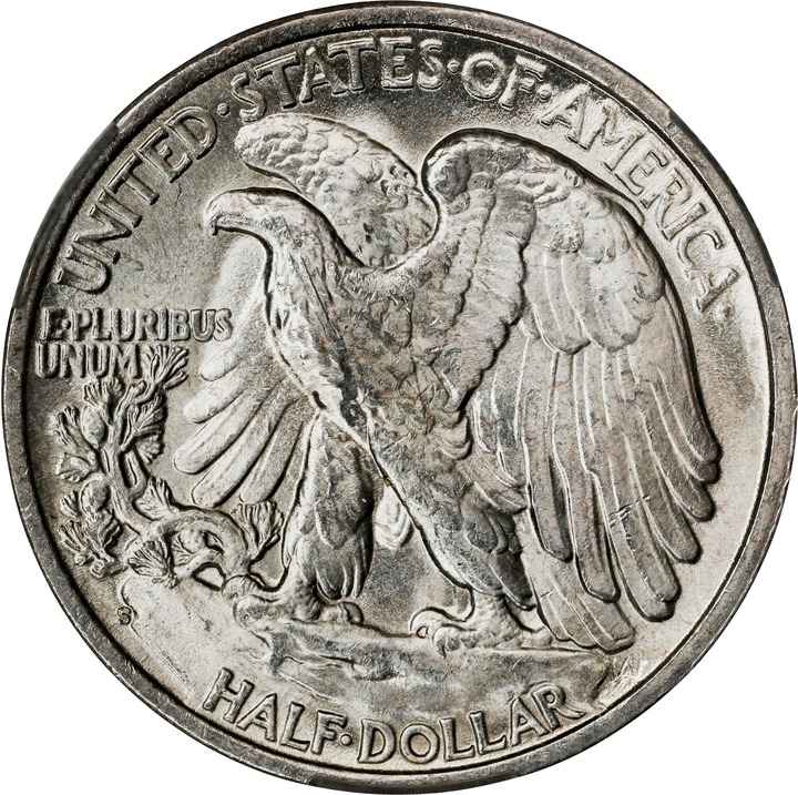 1945-S 50c MS63 thumbnail 8