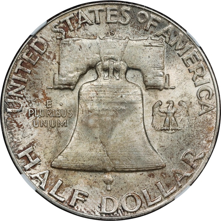 1951-S 50c MS66 thumbnail 2