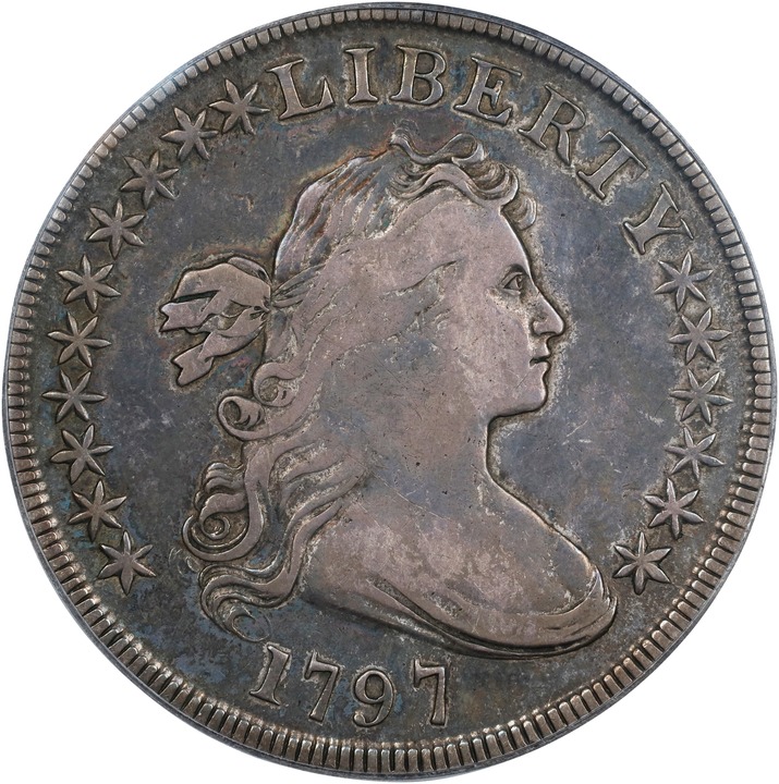 1797 $1  10x6 Stars, Large Letters MS thumbnail 6