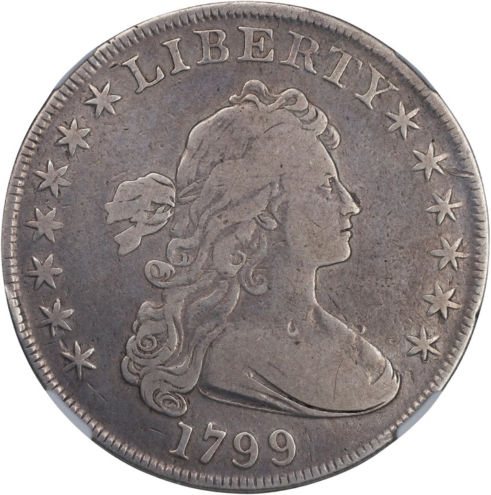 Image for 1799 $1  7x6 Stars P1