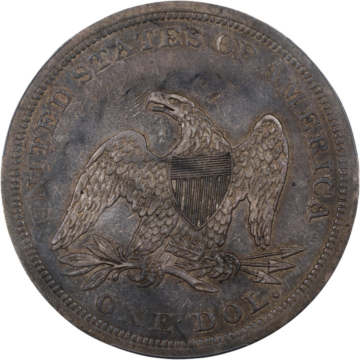 1841 $1 VF30 thumbnail 2