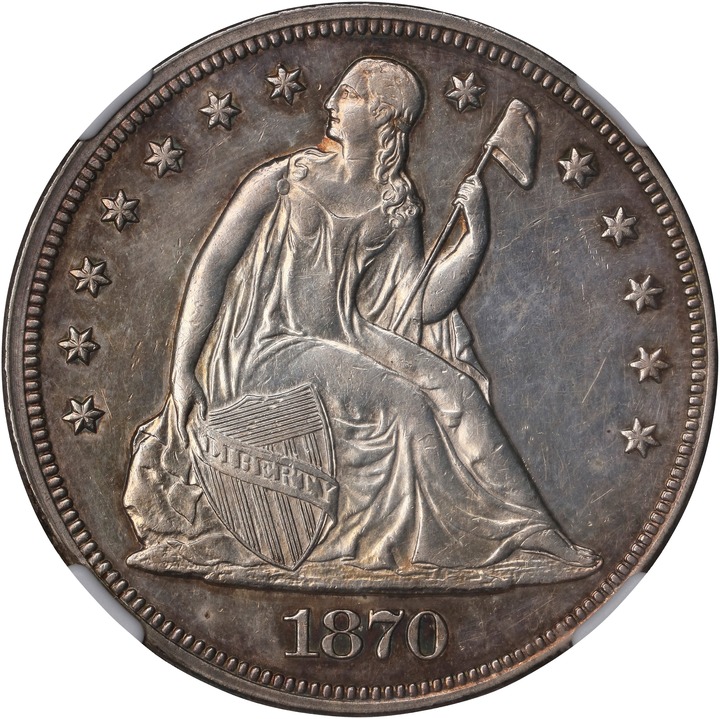 1870-CC $1 AG2 CAC thumbnail 7
