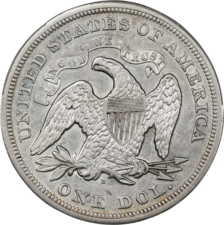 1872-S $1 AG2 thumbnail 6