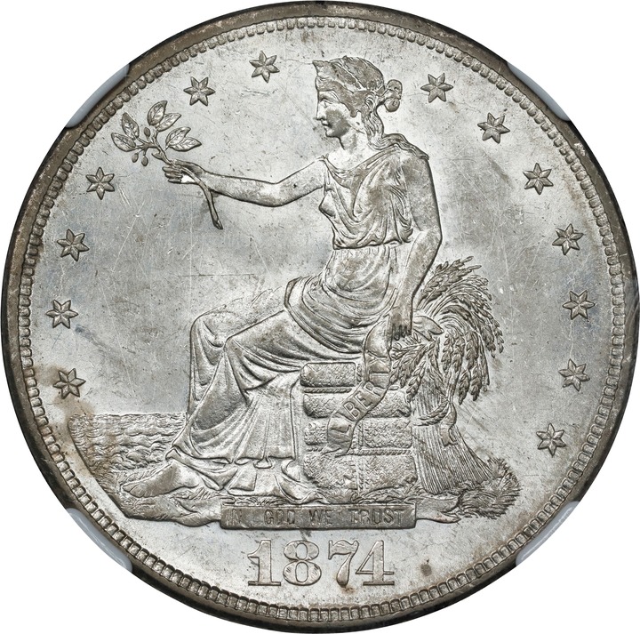 Image for 1874-S Trade$ MS60