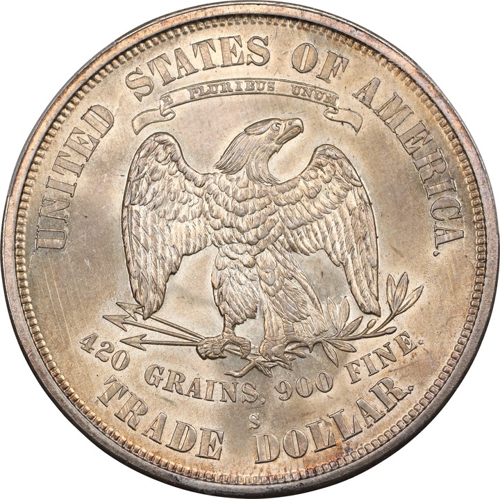 1875-S Trade$ MS65 CAC thumbnail 2