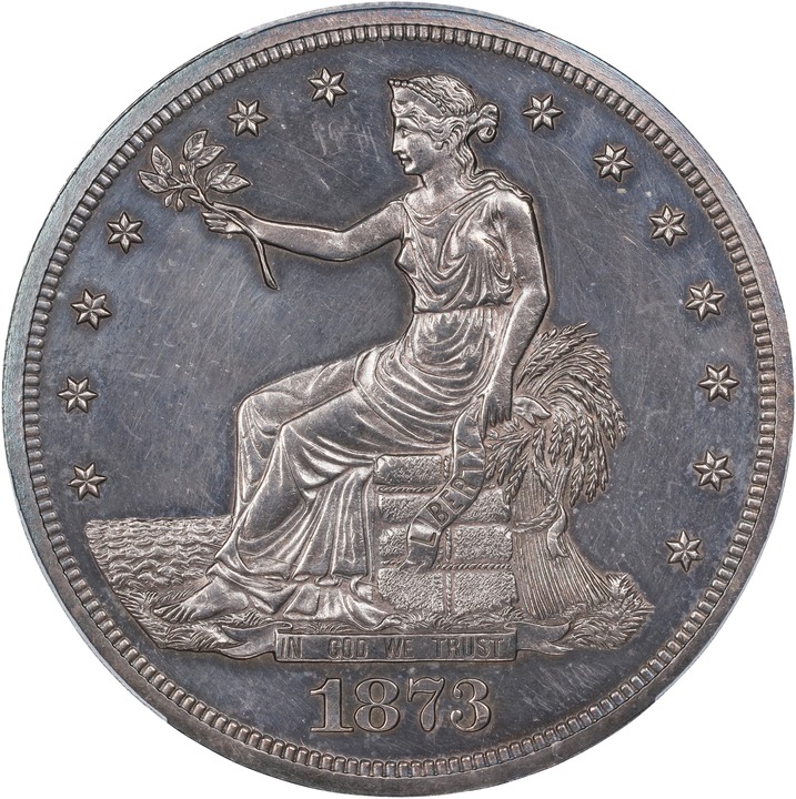 Trade Dollar Trade$ 1873-1885 [Type] G6 CAC thumbnail 3