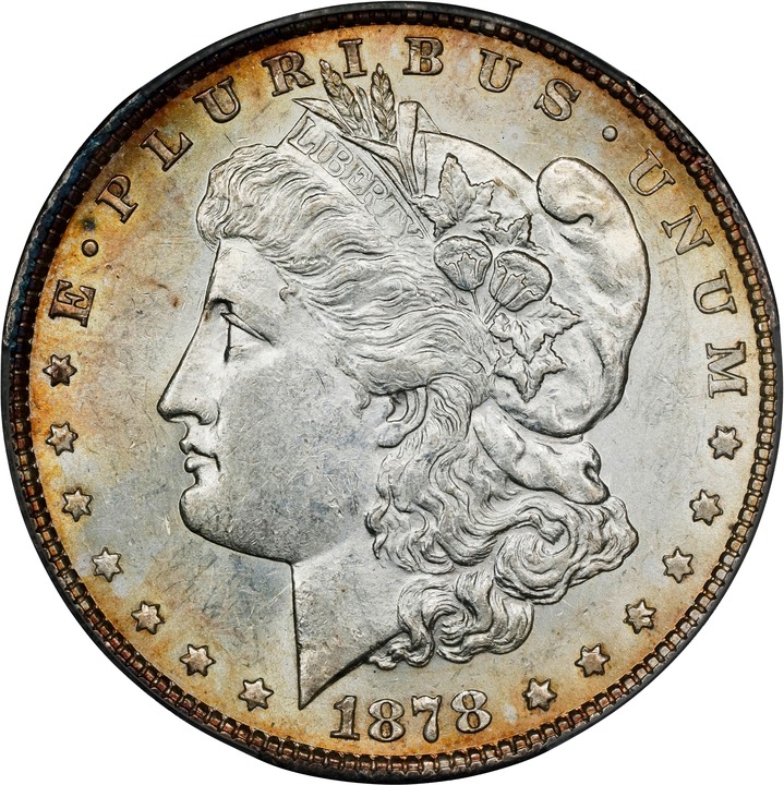 1878 7/8TF $1  Strong F15 CAC thumbnail 9