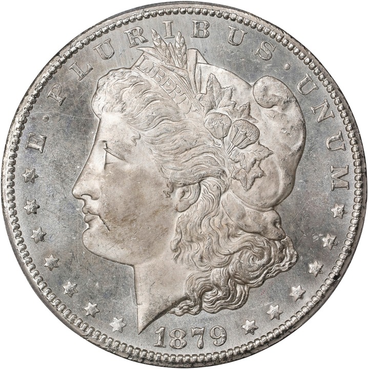 1879-CC $1 AU58 CAC thumbnail 14