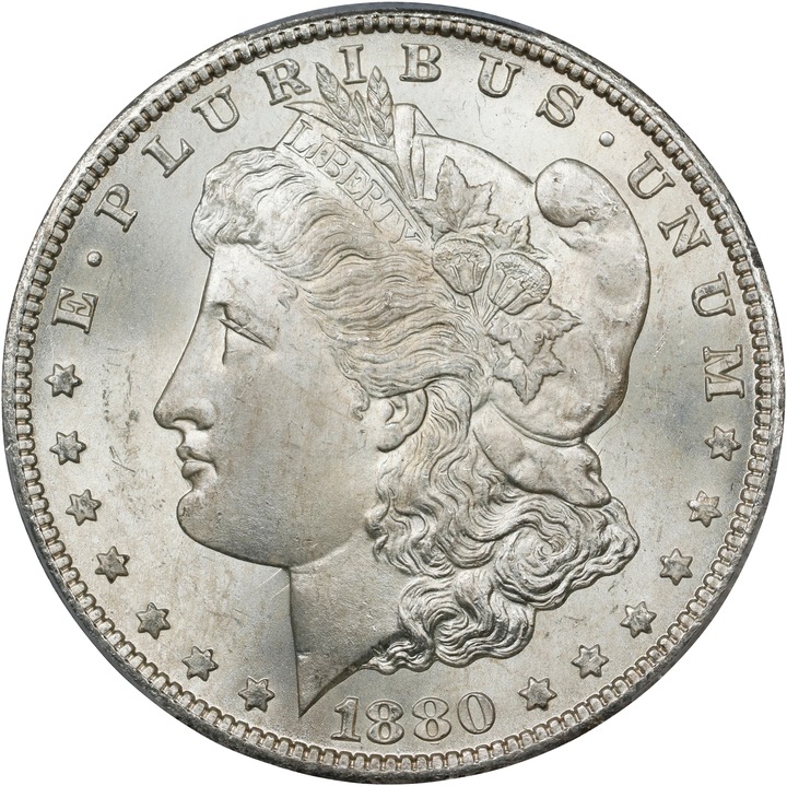 1880-CC $1  Reverse of 1878, 8/7 AU58 thumbnail 18