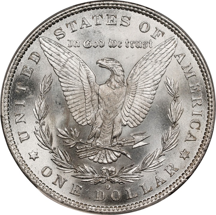 1881-O $1 MS66 thumbnail 2