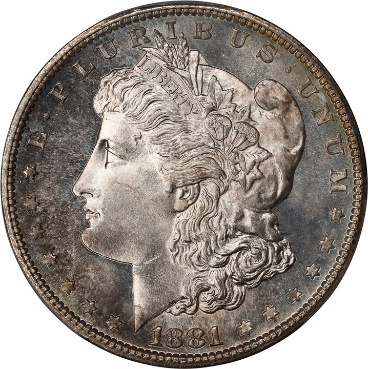 1881-S $1  MS PL MS68 PL thumbnail 3