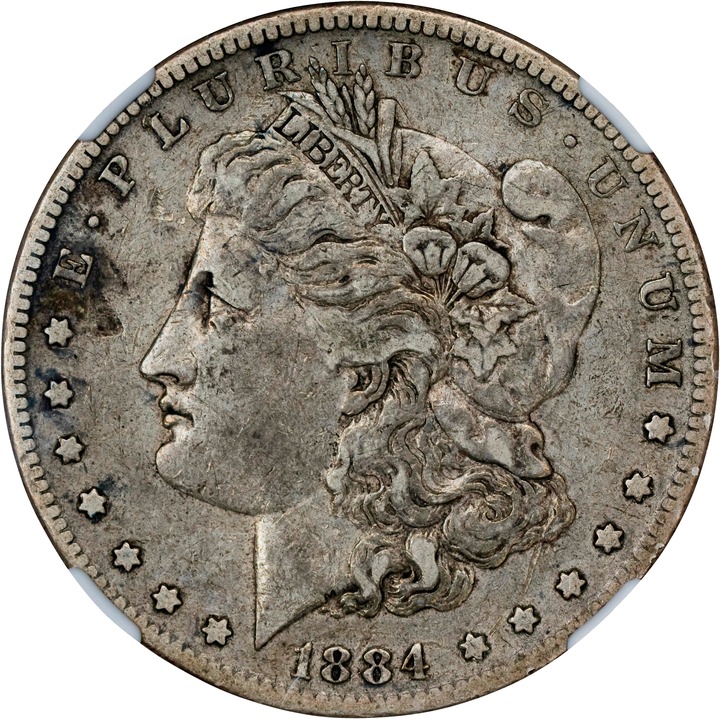1884-S $1 VG8 CAC thumbnail 13