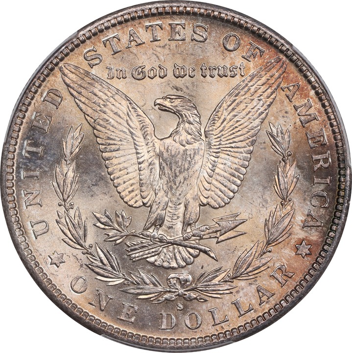 1885-S $1 MS66 thumbnail 2