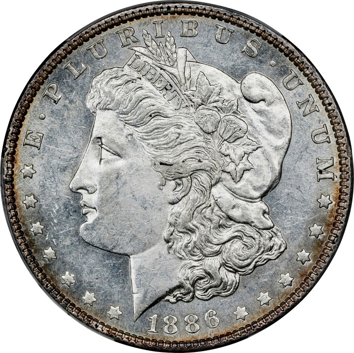 Image for 1886 $1 AG3 CAC