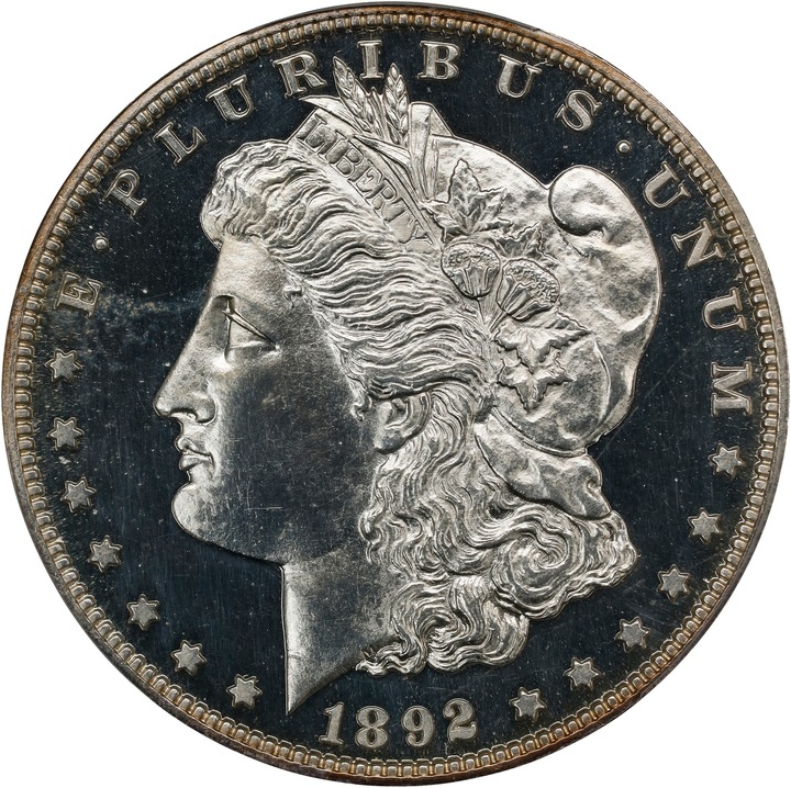 Image for 1892 $1 PR62